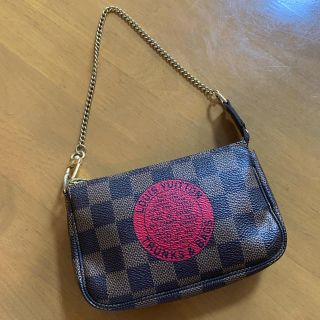 ルイヴィトン(LOUIS VUITTON)のルイ・ヴィトン ダミエ ミニポシェット ポーチ アクセソワール(ポーチ)