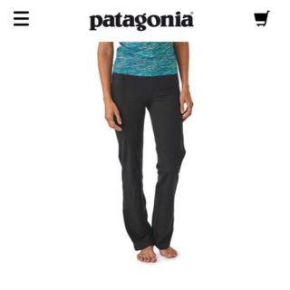 パタゴニア(patagonia)の新品　タグ付き　パタゴニア シャバアサーナ　パタゴニア　黒　ヨガ　パンツ(ヨガ)