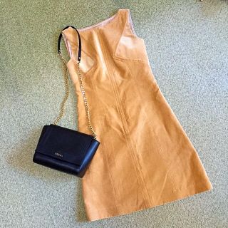 クレージュ(Courreges)のクレージュ コーデュロイワンピ(ひざ丈ワンピース)