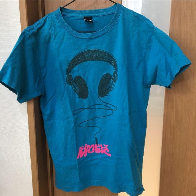 Design Tshirts Store graniph(グラニフ)のグラニフ Tシャツ メンズ ブルー M メンズのトップス(Tシャツ/カットソー(半袖/袖なし))の商品写真