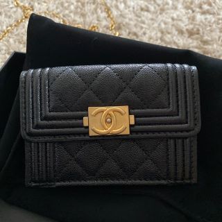 シャネル(CHANEL)のCHANEL 財布 新品未使用 キャビアスキン ボーイシャネル シャネル(財布)