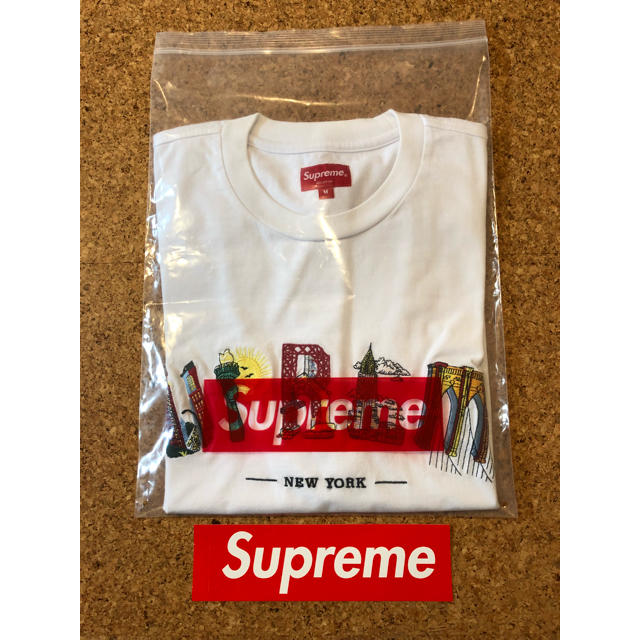 Supreme(シュプリーム)のSupreme City Arc Tee 白 Mサイズ メンズのトップス(Tシャツ/カットソー(半袖/袖なし))の商品写真