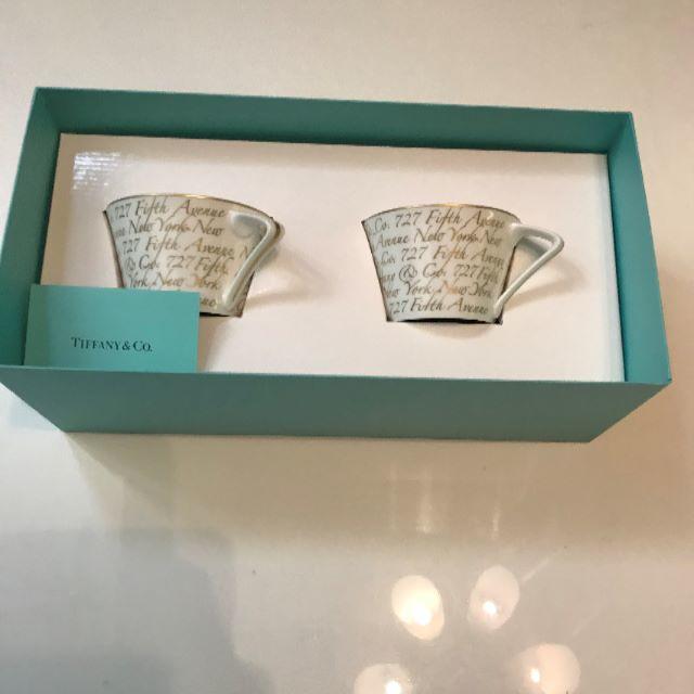 Tiffany & Co. - 新品・未使用 ティファニー コーヒーカップの通販 by まみ's shop｜ティファニーならラクマ