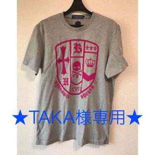 ハイドロゲン(HYDROGEN)のHYDROGEN メンズ Tシャツ グレー ドクロ XLサイズ(Tシャツ/カットソー(半袖/袖なし))