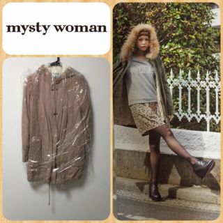 ミスティウーマン(mysty woman)の【美品】mystywomanモッズコート(モッズコート)