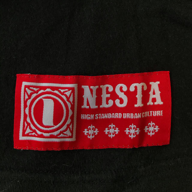 NESTA BRAND(ネスタブランド)のNESTA BLAND メンズ Tシャツ ブラック Lサイズ メンズのトップス(Tシャツ/カットソー(半袖/袖なし))の商品写真