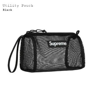 シュプリーム(Supreme)のSupreme Utility Pouch Black ブラック 黒 20SS(その他)