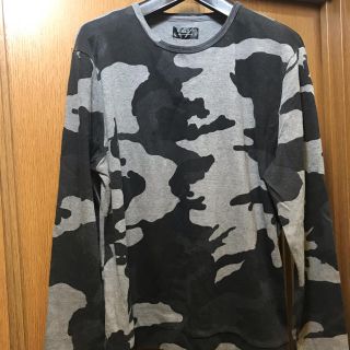 ザラ(ZARA)のZARA カモフラスウェット  美品　サイズ40(スウェット)