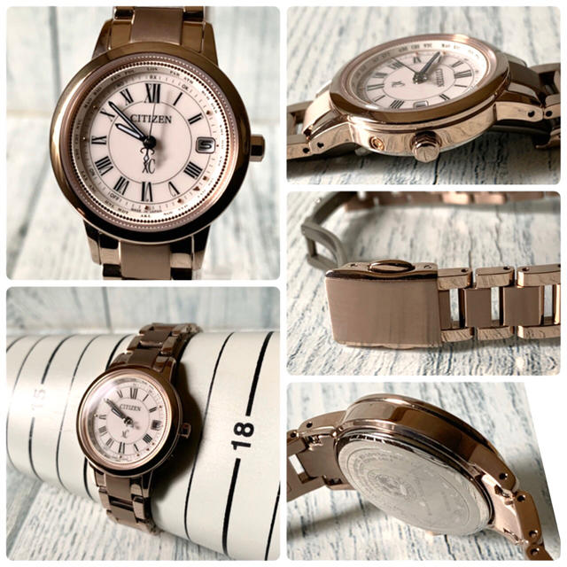 美品】CITIZEN シチズン xc クロスシー 腕時計 サクラピンク 【楽天
