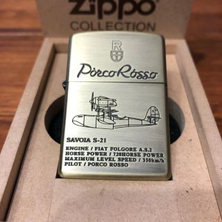 ZIPPO スタジオジブリ 紅の豚 ポルコ・ロッソ 希少品