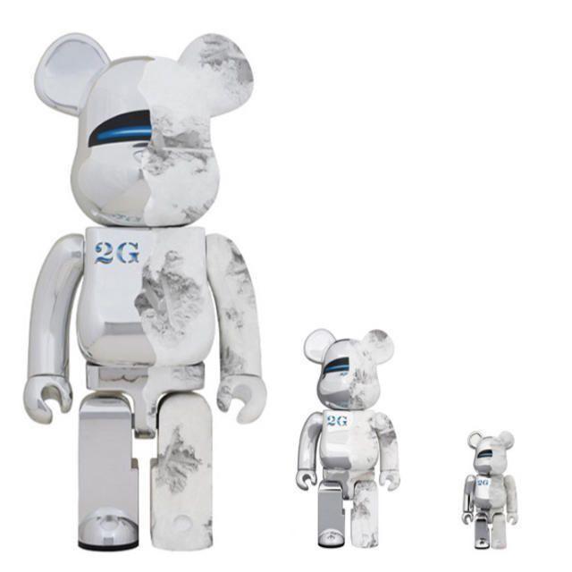 MEDICOM TOY(メディコムトイ)のBE@RBRICK SORAYAMA × Daniel Arsham ３点セット エンタメ/ホビーのフィギュア(その他)の商品写真