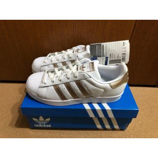 アディダス(adidas)の新品 22.5cm アディダス スーパースター サイバーメタリック(スニーカー)