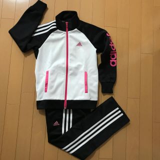 アディダス(adidas)のアディダス  ジャージ上下セット　女児140(その他)