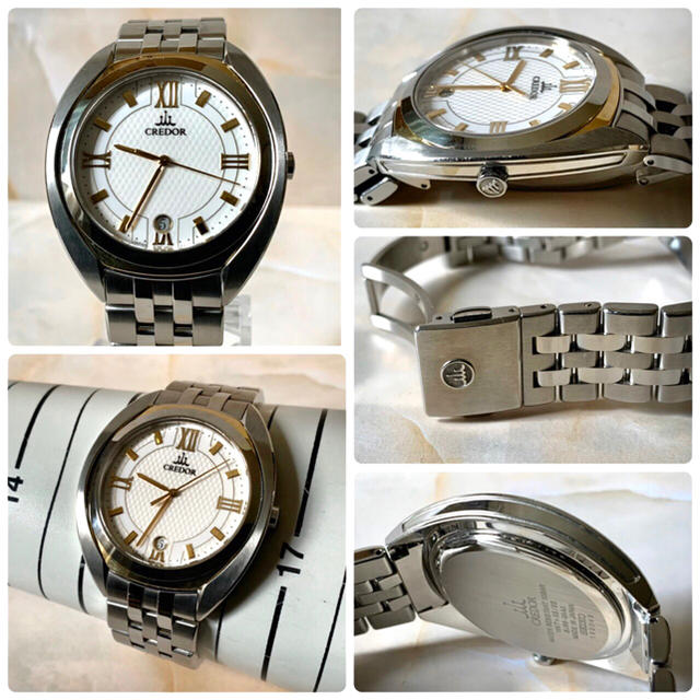 【美品】SEIKO CREDOR クレドール 腕時計 シグノ 8J86-0AA0