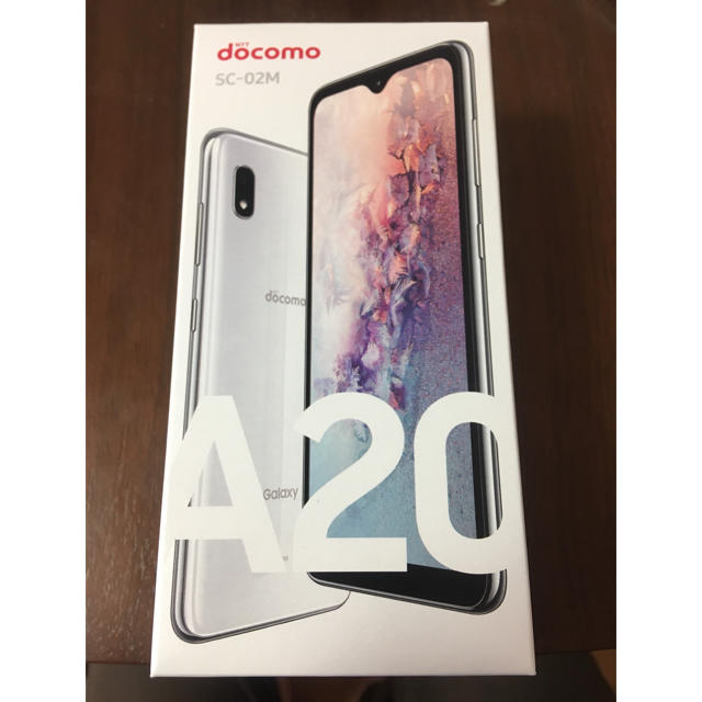 【未使用品】Galaxy A20 docomo sim解除未済スマホ/家電/カメラ