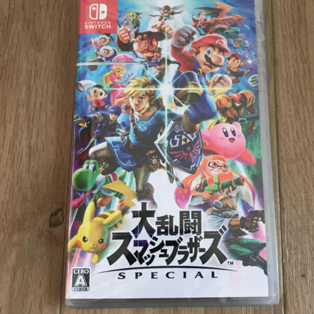 ゲームソフトゲーム機本体大乱闘スマッシュブラザーズ SPECIAL Switch