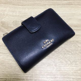 コーチ(COACH)のCOACH 財布 ネイビー(財布)