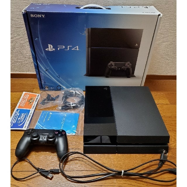 美品　 PlayStation 4　ジェットブラック　500GB　PS4