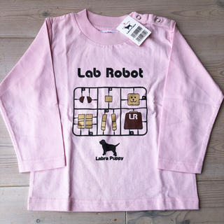 ラブラドールリトリーバー(Labrador Retriever)のラブラ　Tシャツ　ロンT(Tシャツ/カットソー)