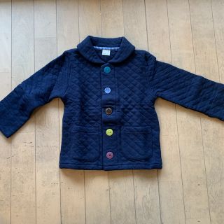 ナルミヤ インターナショナル(NARUMIYA INTERNATIONAL)の新品　ナルミヤ　キルティング　ジャケット　100cm  子供服　秋冬　12(ジャケット/上着)