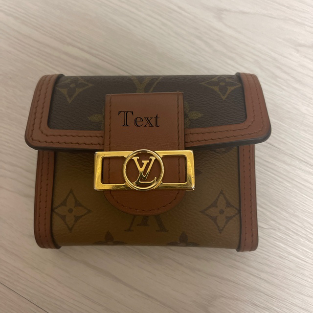 LOUIS VUITTON(ルイヴィトン)のルイヴィトン　ポルトフォイユ･ドーフィーヌ コンパクト レディースのファッション小物(財布)の商品写真