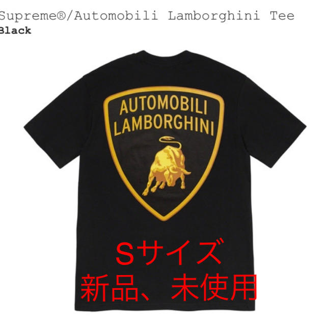 Black商品コードSupreme® Automobili Lamborghini Tee Sサイズ
