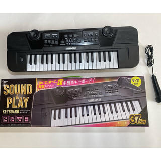 キーボード サウンドプレイ 37key 電子ピアノ 録音機能付き(楽器のおもちゃ)