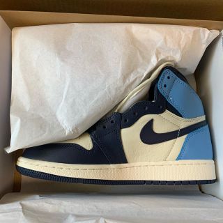 ナイキ(NIKE)のAIR JORDAN 1  HIGH OG "OBSIDIAN" 23cm(スニーカー)