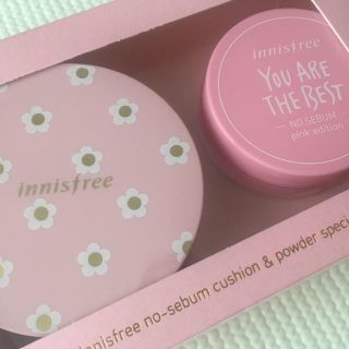 イニスフリー(Innisfree)のイニスフリー ノーシーバム クッション ミネラルパウダー 限定セット(フェイスパウダー)