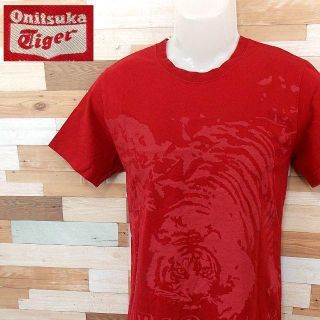 オニツカタイガー(Onitsuka Tiger)の【Onitsuka Tiger】 美品 オニツカタイガー 半袖Tシャツ 綿 L(Tシャツ/カットソー(半袖/袖なし))