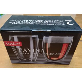 ボダム(bodum)の【新品】bodum ペアグラス(グラス/カップ)