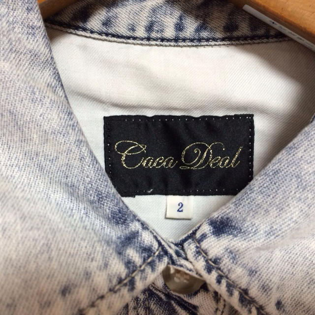 COCO DEAL(ココディール)のcocodeal デニムワンピース レディースのワンピース(ミニワンピース)の商品写真