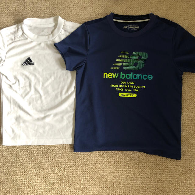 New Balance(ニューバランス)のニュー専用、アディダス　スポーツウエア　120.130 キッズ/ベビー/マタニティのキッズ服男の子用(90cm~)(Tシャツ/カットソー)の商品写真