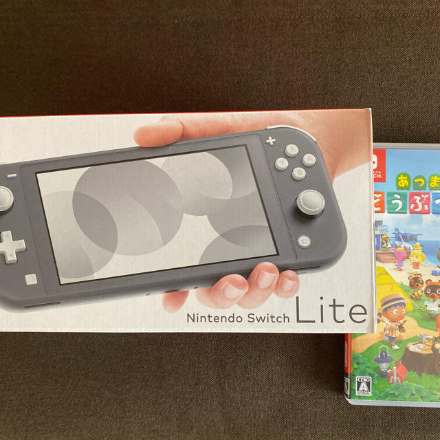 Nintendo switch lite とあつまれどうぶつの森ソフト