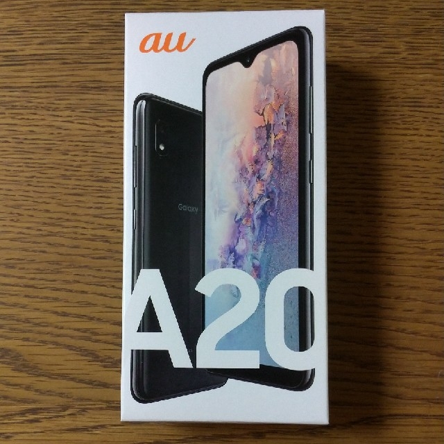 新品 Galaxy A20 SCV46 ブラック 32GB 新品 Galaxy A20 SCV46 ブラック 32GB