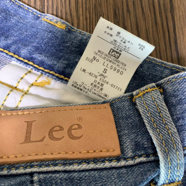 Lee(リー)の【Lee】ハイウエスト テーパードデニム レディースのパンツ(デニム/ジーンズ)の商品写真