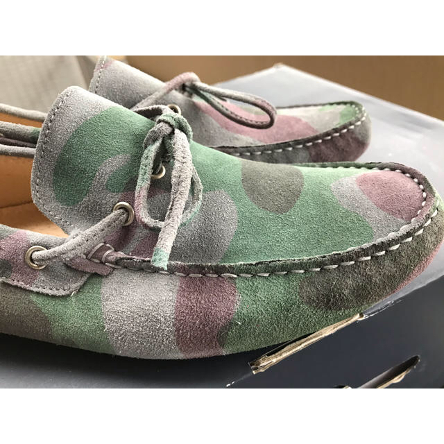 TOD'S(トッズ)の新品★ STEFANO GAMBA ステファノガンバ   迷彩柄　スエード メンズの靴/シューズ(スリッポン/モカシン)の商品写真