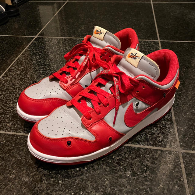 27cm US9 NIKE off-white dunk lowメンズ