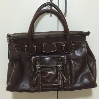 クロエ(Chloe)の美品☆Chloe 本革 バッグ(トートバッグ)