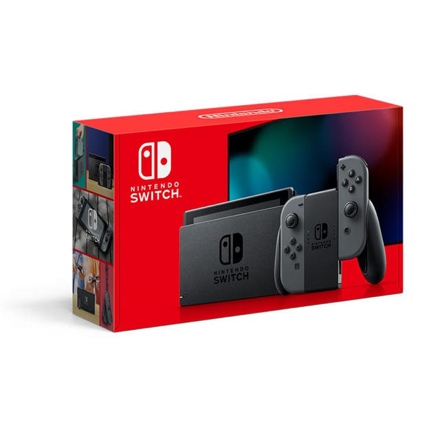 エンタメ/ホビー新品未使用品　Nintendo Switch 新型 グレー