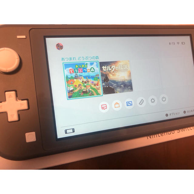 任天堂　Switch Lite グレー