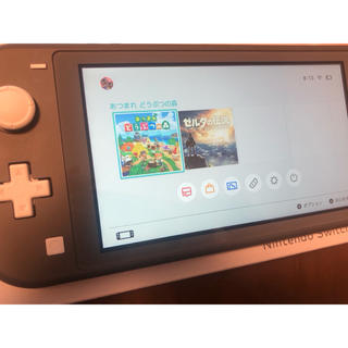 ニンテンドースイッチ(Nintendo Switch)の任天堂　Switch Lite グレー(携帯用ゲーム機本体)
