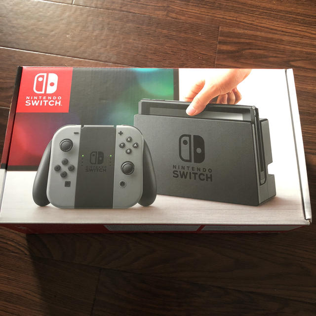 翌発送 美品 ニンテンドースイッチ 本体 グレー 旧型-