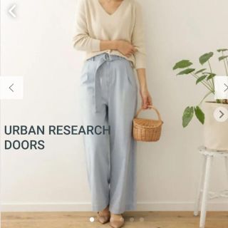 アーバンリサーチドアーズ(URBAN RESEARCH DOORS)のアーバンリサーチドアーズ　ワイドパンツ(デニム/ジーンズ)