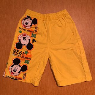 ディズニー(Disney)のミッキーマウスのハーフパンツ120-130サイズ(パンツ/スパッツ)