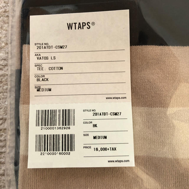 W)taps(ダブルタップス)のWTAPS VATOS LS /TEE. COTTON   メンズのトップス(Tシャツ/カットソー(七分/長袖))の商品写真