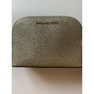 マイケルコース(Michael Kors)の☆MICHEAL KORS☆ ゴールドラメポーチ(ポーチ)