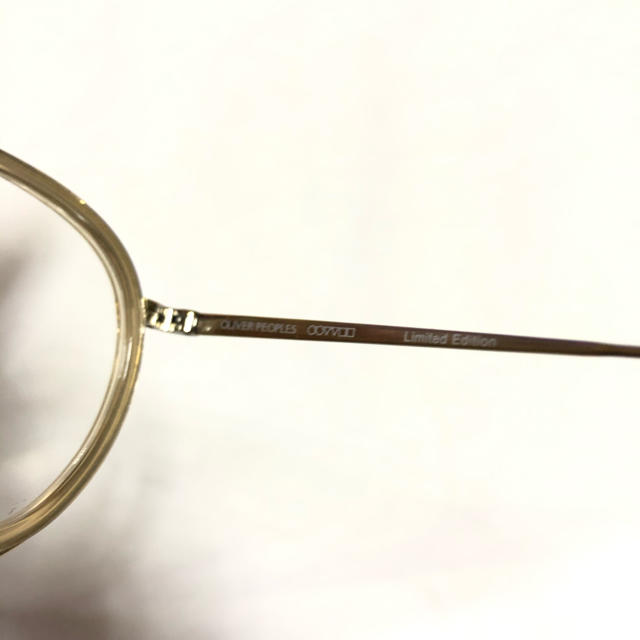Ayame(アヤメ)のoliver peoples メガネ　眼鏡 メンズのファッション小物(サングラス/メガネ)の商品写真