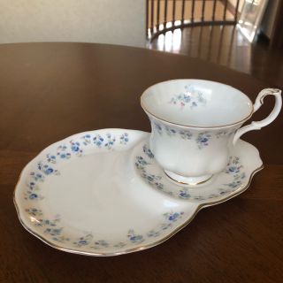 ロイヤルアルバート(ROYAL ALBERT)の【英国ビンテージ】ロイヤルアルバート★メモリーレーン★テニスセット(食器)