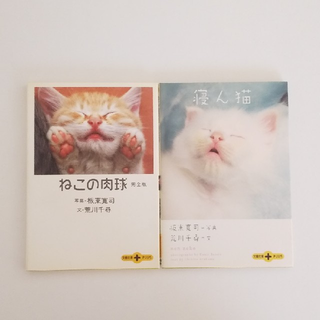 「寝ん猫」「ねこの肉球 完全版」2冊セット エンタメ/ホビーの本(文学/小説)の商品写真